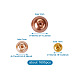 Cheriswelry 11 нить 11 стиля для выпечки расписные жемчужные жемчужные круглые бусины HY-CW0001-04-7