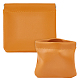 Nbeads 2Pcs 2 Style Imitation Leather Coin Purse ABAG-NB0001-59A-1