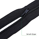BENECREAT Nylon Invisible Widen Zipper Fastener FIND-BC0001-69A-5