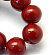 Cuisson peint perles de verre brins de perles rondes HY-Q003-10mm-35-3
