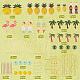 Sunnyclue kit fai da te per orecchini da spiaggia estivi DIY-SC0020-92-2