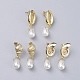 Alloy Dangle Earrings EJEW-JE03490-1