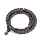 Electroplate Non-magnetic Synthetic Hematite Beads Strands X-G-Q986-013E-2