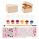 Kits de boîtes à bijoux bricolage DIY-PH0027-22-1