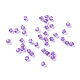 透明なアクリルビーズ  双円錐形  青紫色  4x4mm  穴：1.2mm  約25000個/500g TACR-XCP0001-07-8