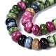 Natürliche weiße Jade perlen Stränge&nbsp;G-Q613-01F-40-4