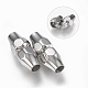 304 Stainless Steel Magnetic Clasps STAS-O114-025C-P-1