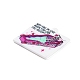 Pendentifs en acrylique opaque pour la Saint-Valentin OACR-P025-B02-2
