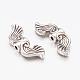 Alloy Antique Silver Wing Beads X-EA9130Y-NF-2