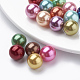 Perles d'imitation en plastique écologique X-MACR-S277-4mm-C-1