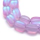 Chapelets de perles en pierre de lune synthétique G-E503F-B02-3
