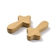 Кабошоны из натурального дерева WOOD-WH0024-124-2