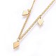 304 Stainless Steel Charms Necklaces NJEW-H497-12-2