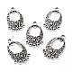 Tibetan Style Alloy Chandelier Component Links PALLOY-P224-05AS-1