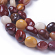 Chapelets de perles en mokaite naturel X-G-P433-17-3