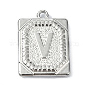 Подвески из нержавеющей стали 304 с защитой от потускнения STAS-U033-01P-V