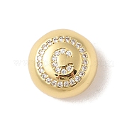 Подвески из латуни и кубического циркония KK-Z047-07G-C-RS