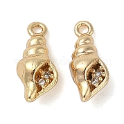 Латунные микро проложить кубического циркония подвески KK-U045-08G
