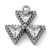 Подвески из нержавеющей стали 304 с кубическим цирконием STAS-R141-04P-01