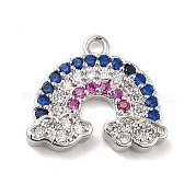 Стойки обшивки латунь кубического циркония подвески KK-Q772-22P