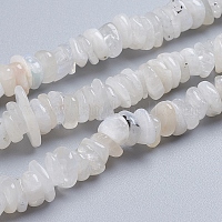 Natural Rainbow Moonstone Beads Strands, Round, 6mm, Hole: 0.8mm