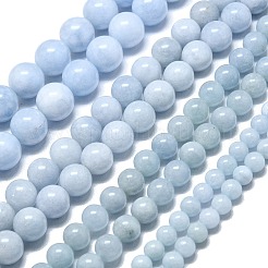 Натуральный Malaysia нефритовые бусы пряди&nbsp;G-L645-A01-12mm-16