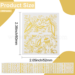 Selbstklebende Nagelkunst-Aufkleber mit Haustiermotiv&nbsp;MRMJ-WH20005-15B-02