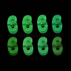 Perline acriliche trasparenti e satinate luminose&nbsp;TACR-T029-21G