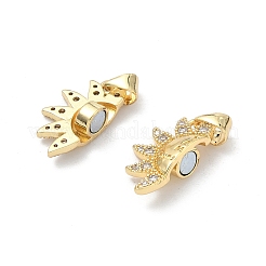 Латунные микро проложить кубического циркония подвески&nbsp;KK-H537-03G