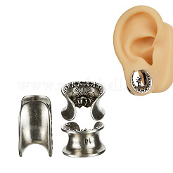 Tunnels d'oreille en forme de U en laiton et alliage&nbsp;FS-WG0A997-06