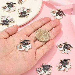 Подвески из сплава с эмалью&nbsp;ENAM-CJC0006-55C