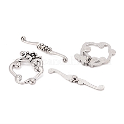 Chiusure toggle di sitle tibetano&nbsp;LF1357Y-NF