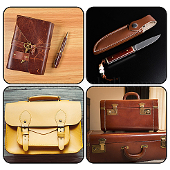 100 шт. 5 стиля шайб из искусственной кожи&nbsp;FIND-CL0001-12