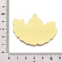 Подвески из эмалированного сплава с гальванопокрытием&nbsp;ENAM-N056-395C-G