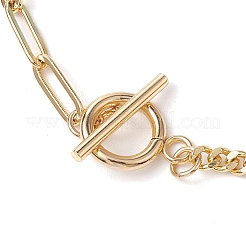Colliers à pendentif à prisme hexagonal en quartz naturel galvanisé&nbsp;NJEW-JN04996-05