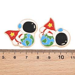 Cabochons en alliage émaillé d'astronautes spatiaux&nbsp;AL-CBA1A6F-07KCG-E
