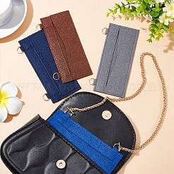 4 шт. 4-х цветные вставки-органайзеры для сумок из шерстяного фетра&nbsp;FIND-WR0007-27B