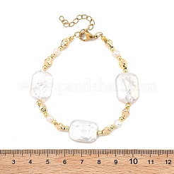 Armbänder aus natürlichen Barockperlen&nbsp;BJEW-JB13798