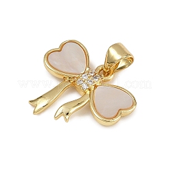 Латунные микро проложить кубического циркония подвески&nbsp;KK-D376-05G