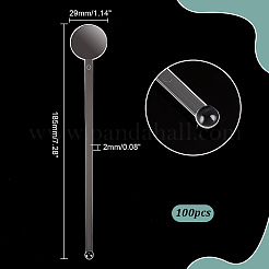 100шт пластиковая палочка для размешивания напитков&nbsp;AJEW-GA0006-63