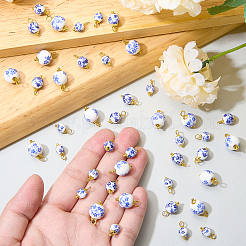 48 pendentif en porcelaine imprimée&nbsp;PALLOY-SW00150