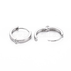 Латунные серьги-обручи KK-S364-158