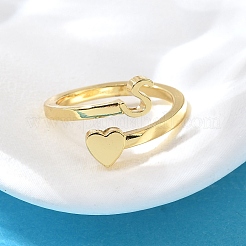 Anillos de brazalete de latón para mujer&nbsp;RJEW-U044-S