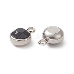 Граненый стеклянный шарм&nbsp;GLAA-G019-P12