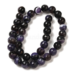 Нити бусин из натурального агата (окрашенного и нагретого)&nbsp;G-H066-B11-03