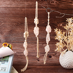 3 шт. 3 стиля нерегулярный драгоценный камень подвесной кулон украшение&nbsp;HJEW-EL0001-09