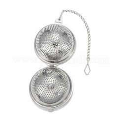 Infusor de té redondo resistente al deslustre&nbsp;AJEW-P091-04P