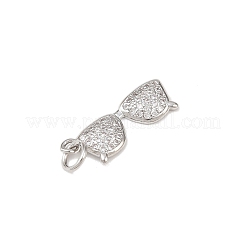 Латунные микро проложить кубического циркония подвески&nbsp;KK-P339-17P