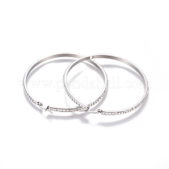 Orecchini a cerchio grandi in acciaio inossidabile 304&nbsp;EJEW-L232-036I-P