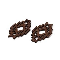 Подвески из окрашенного дерева тополя&nbsp;WOOD-S060-01D